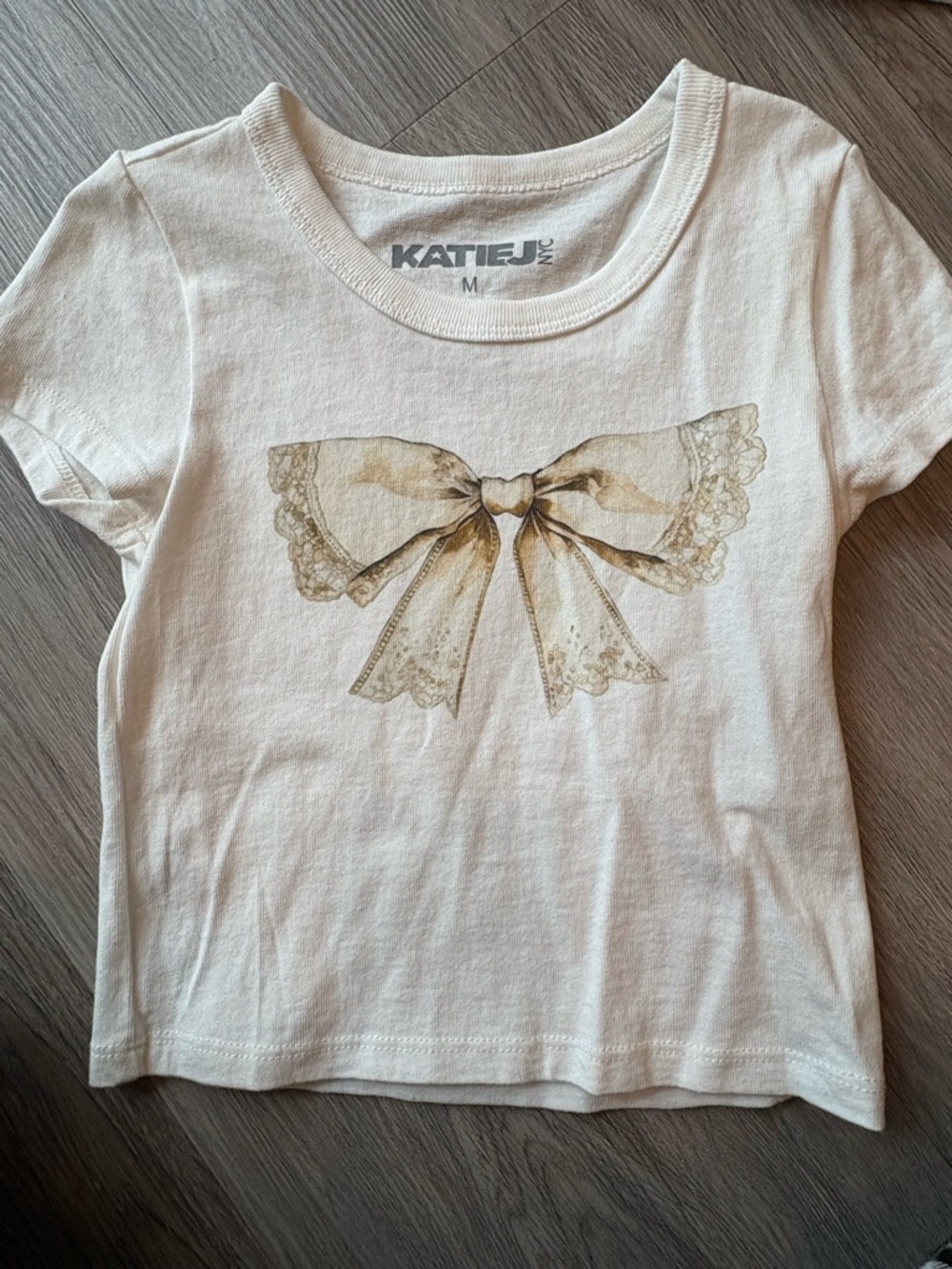 Katie J NYC Girls Short Sleeve Tees Lot, Size Medium Tween - Picture 3 of 8